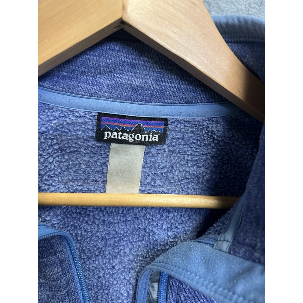 Patagonia Better Sweater Full Zip Fleece Jacket Blue Heathered 25542 Womens L - Picture 2 of 8